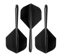 Dart Flights - Integrated Dart Accessories Set | High Precision Balanced Shafts | Professional Darts Tail Fins For Practice Training Tournaments Casual Play Matches 3 Pack