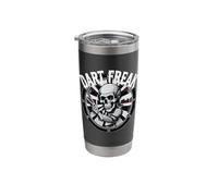 Dart Freak Bones & Bullseyes Tee Dartboard Thrower Graphic Stainless Steel Insulated Tumbler