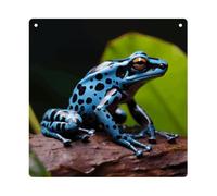 Dart Frog Blue Hanging Ornament Wall Decor Pendant