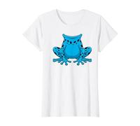 Dart Frog Costume Halloween Cartoon Design Value Graphic T-Shirt, Women, White, M
