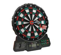 Dart Game for Adults, Automatic Scoring Dartboard Electronic Dart Soft Darts Target Board (Color : Black) (Black)