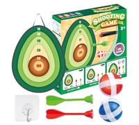 Dart Game, Indoor Dart Board - Safe Dart Board Sticky Ball Games | Interactive Outdoor Garden Toys, Fun Party Games, Indoor Sports Toys for Kids Boys Girls 3-6 Years