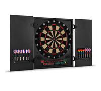 Dart Games electronic board set fun indoor outdoor home pub cafe bar black look
