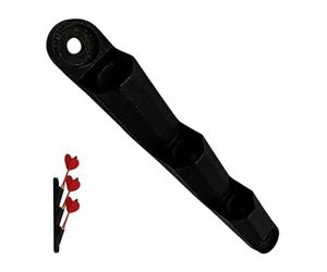 Dart Holder - 3D Printed Mount, Wall Tip Rack, Darts Storage Case, Game Room Man Cave Bar Target, Sports Category, Black PLA Home Competition Family Club Set