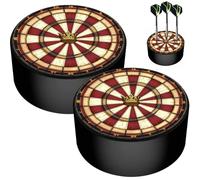 Dart Holder,Mini Darts Station,Stylish Darts Storage Rack For Soft&Steel Tip Darts,Dart Board Accessories For Home&Club Use,Space-Saving Dart Dock With Secure Grip,Dartdock For 12 Darts. (2PCS I)
