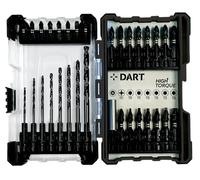 DART | Impact Driver Bit and Drill Set | 32 Piece Set | Includes 25mm, 50mm Bits and HSS Drill Bits