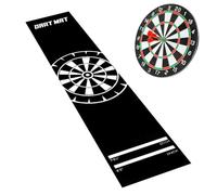 Dart Mat with Throwing Line - Protective Floor Mat, Non-Slip Portable Design, Floor Protection for Leisure Centre, Sports Club, Entertainment Area in the Basement, Garage, Dorm Furnishing System