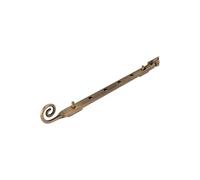 Dart Monkey Tail Solid Brass Window Stay 12" (300mm) - Antique Brass