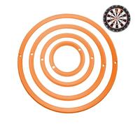 Dart O Rings - 11cm Aim Improvement Game Circles, 4 Sizes Progressive Difficulty Pack, 11cm 8.5cm 6cm 4cm Diameter, Lightweight Resistant - For Boys Birthday Party & Family Summer Activity