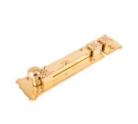 Dart Period Door Bolt - 160mm - Polished Brass