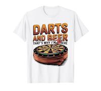 Dart Player Dart Board One Dart Competition Arrow Darting T-Shirt