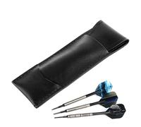 Dart Pouch | PU Leather Shafts Organizer,Portable Shafts Accessories Supplies Organizer Storage Carrying Case for Traveling Outdoor Home School, Black, Refer to description, Unisex