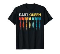 dart queens darts queens women who love darts funny design T-Shirt