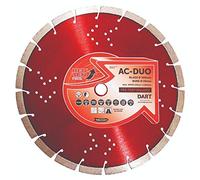 Dart Red Ten AC-Duo 400mm 20mm Bore Diamond Blade