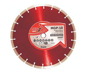 Dart Red Ten MGP-10 350mm 25.4mm Bore Diamond Blade