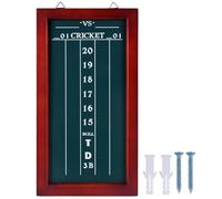 Dart Scoreboard, Chalk Dart Scoreboard for Dart Board Cricket & 01 Dart Games, Dart Board Scoreboard for Dart Scores (Excluding Chalk and Chalk)
