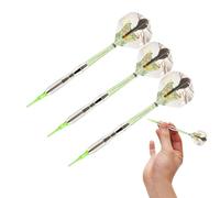 Dart set Professional, soft tip darts 3-piece game with | Colourful dart flights for bar game, friends party, dart board