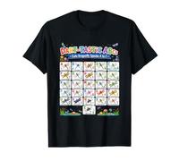 Dart-Tastic Dragonfly ABCs Species A to Z Nature Alphabet Value Graphic T-Shirt