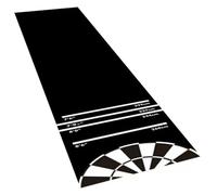 Dart Throwing Line Mat | Crystal Velvet 300 x 34 cm Non-Slip Shock Absorbing 0.35 cm Thick with Precise Distance Marking for Floor Training Portable Evaluation Exercise Strip | Indoor Club Home Par