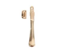 Dart Victorian Brass Window Fastener Night Vent, With Wedge Plate - Polished Brass
