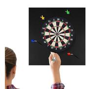 Dart Wall Protector, Durable Removable Protective Mat Underlayer, Dartboard Border for Office, Garage, Classroom, Playroom, Adults, Home