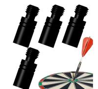 Dart Weight Adjustment, Darts Weighting Tool - Set of 4 Brass Steel Tip Dart Weights, Training Accessories for Family Entertainment, Club Training or
