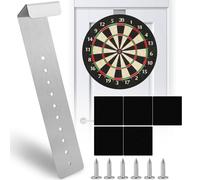 Dartboard Bracket, Dart Board Hanging Kit, Dartboard Holder, Dartboard Fixing Kit, Wall Mounting Bracket hooks for hanging Screw Hook Set, Wall Hanging Bracket Set for Wall Hanging Portable Dartboard