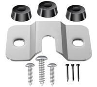 Dartboard Bracket Hanging Kit - Stainless Steel Wall-Mount Bracket with Screws, Stabilisers, Screw Hook Set for Secure Dartboard Installation - Dartboard Fixing Accessory Kit