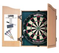 Dartboard & Cabinet Darts Board | Striker | Sisal Bristle Board & Wooden