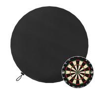 Dartboard Cover Protector - 600D Oxford Waterproof Shield, Indoor Outdoor Board Guard | Room Equipment Protection Gear,for Advanced Home Bar Entertainment Setup