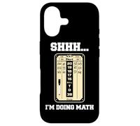Dartboard Dart Funny Shhh Im Doing Math Case for iPhone 17