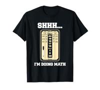 Dartboard Dart Funny Shhh Im Doing Math T-Shirt