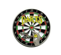 Dartboard Dartboard Darts Darts Euro World Cup Metal Button Pin Badge 602