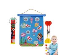 Dartboard Game,PVC Interactive Throwing Kit Game Toy - Dart Board for Indoor - for Kids Young Teens Camping Garden and Outdoor Picnic