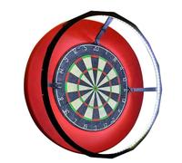 Dartboard Light System - 360 Degree LED Illumination, White LED Dart Board Surround Ring Light, Fits 18 Inch Dartboards
