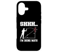 Dartboard Shhh i'm doing math funny darts Case for iPhone 17