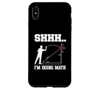 Dartboard Shhh i'm doing math funny darts Case for iPhone XS Max