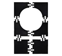 Dartboard Surround - Wall Protection Sign, Dartboard Backing | Foam Board Protector, Durable Dartboard Cover Protects Walls from Darts, Reduces Rebounds, Dartboard Wall for Protection