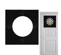 Dartboard Surround Wall Protector, 28.5''x28.5'' Square Dart Board Wall Protector, High Density Self-Healing EVA Foam Dart Backboards, Easy to Install Darts Mats for Dart Games
