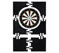 Dartboard-Wandschutz - Dartboard-Schutzring, Spleißbare Dartscheiben-Wandschutz, EVA-Dartscheibenumrandung, Für Mehr Sicherheit | Double Schutzabdeckung Für Dartspitzen Und Wände Dartscheiben