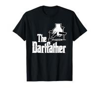 Dartfather Darts Dad Sports Player Daddy Dada Papa Men Gift T-Shirt