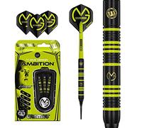 Dartfellas 20 Gram Winmau Michael Van Gerwen Ambition Coated Brass Soft Tip Darts - MvG