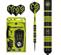 Dartfellas 24 Gram Winmau Michael Van Gerwen Ambition Coated Brass Steel Tip Darts - MvG