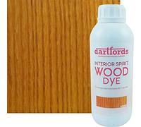 dartfords Amber Interior Spirit Based Wood Dye - 1 litre Bottle