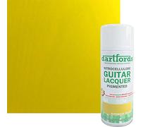dartfords Buttercup Yellow Pigmented Nitrocellulose Guitar Lacquer 400ml Aerosol