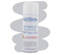 dartfords Country Colours Interior Furniture and Craft Matt Spray Paint - 400ml Aerosol, Charles Grey