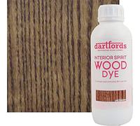 dartfords Dark Brown Interior Spirit Based Wood Dye - 1 litre Bottle