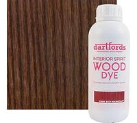 dartfords Dark Rich Mahogany Interior Spirit Based Wood Dye - 1 litre Bottle