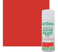 dartfords Fiesta Red Nitrocellulose Guitar Paint 400ml Aerosol