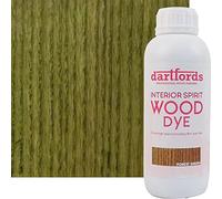 dartfords Forest Green Interior Spirit Based Wood Dye - 1 litre Bottle